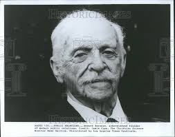 Press Photo Edward Bernays founder modern Public Relation