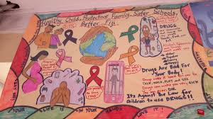 International day against drug abuse and illicit trafficking drawing|how to draw stop drugs drawing. Drug Awareness Week Idadait World Scouting