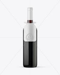 Download Green Glass Red Wine Bottle Mockup In Bottle Mockups On Yellow Images Object Mockups Yellowimages Mockups