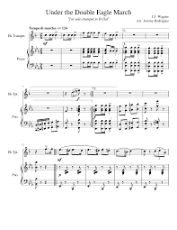 Under The Double Eagle March Sheet Music For Piano Trumpet Solo Musescore Com Download and print in pdf or midi free sheet music for under the double eagle (1893/1902) arranged by crono23 for piano (solo). double eagle march sheet music