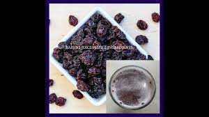 Raisin Juice Dry Grapes Juice Healthy Drink Easy Drink Evening Drink Kids Drink Youtube