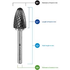 Maybe you would like to learn more about one of these? Rotary Burr Type F Ball Nose Tree Burr