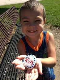 Kenosha rock at University of Notre Dame campus