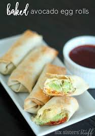 Bj S Avocado Egg Rolls Recipe Baked Avocado Egg Rolls Recipe Recipe Baked Avocado Avocado Egg Rolls Egg Roll Recipes