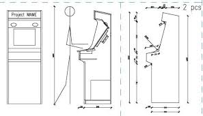 In preparation for our mame cocktail cabinet build wes adapted. Diy Cocktail Arcade Cabinet Plans Novocom Top