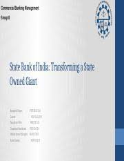 The branch began with the growing trade between the benelux countries and india, with emphasis on the growing belgian indian diamond trade. State Bank Of India Assignment State Bank Of India The Origin Of The State Bank Of India Goes Back To The First Decade Of The Nineteenth Century Course Hero
