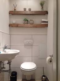 Modern Trifft Rustikal Holz Balken Regal Gaste Wc Gaste Wc Modern Gaste Wc Badezimmer Klein