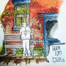 There Was This Event At Book Loft And Scott Was Reading Some Poetry Livesketching Bookloft Live Sketching Instagram Posts Art