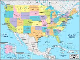 карта украины с областями и городами на русском языке United States Map 2 Wall Mural United States Map Political Map Usa Map