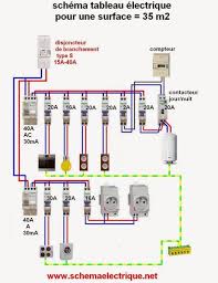 Schema Tableau Electrique Domestique Cablage Et Branchement D Un Tableau Electrique Schema Electrique Maison Plan Electrique Maison Tableau Electrique Maison
