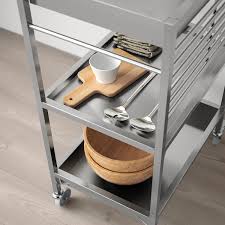 Shop furniture, lighting, outdoor & more! Kungsfors Kitchen Trolley Stainless Steel 60x40 Cm Ikea