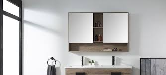 The wall cabinet in white provides versatile storage space with 2 adjustable shelves offering customizable storage behind 2 doors. 12 Bathroom Medicine Cabinet Ideas With Mirror To Keep Your Essential Toiletries