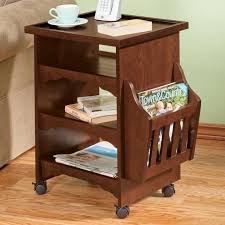 Deluxe Rolling Multipurpose Table By Oakridge Accents Zoom Multipurpose Table Rolling Table Old End Tables