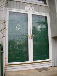 Showing how i installed a pella storm door. Pella Storm Doors For French Doors Door Designs Plans French Doors Exterior French Doors French Doors Interior