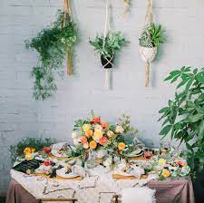 While the end of summer may be easy to mourn, the start of a new season can be exciting and a great time to bring your entertaining indoors. Autumn Dinner Party Inspiration Green Wedding Shoes