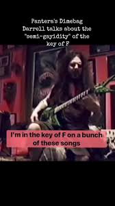 Pantera guitarist talks keys #pantera #guitar #guitartok #guitarist  #musictheory #music #metal #thrash