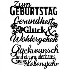 Stanzschablonen Schriften Geburtstagswunsche 7 3 Stuck Prage Stanzschablonen Stanzer Bastelbedarf Ideen Mit Herz