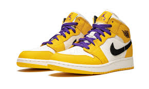 Jordan 1 Mid Se White Black Royal Gs Pin On Sky Aesthetic