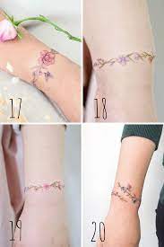 Wrist tattoos are popular among women. 27 Flower Wrist Tattoo Ideas For Bracelet Tattoos Tattooglee