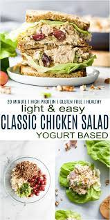 Easy Chicken Salad Recipe Healthy And Keto Friendly Recipe Chicken Salad Recipe Easy Salad Recipes Easy Chicken Salad