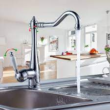 auralum armatur einhebel wasserhahn waschtischarmatur wasserfall waschbecken kuche spultischar mitigeur cuisine avec douchette cuisines maison robinet cuisine