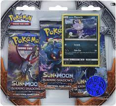 Meet the set that changed how the 2017 pokemon world championships in burning shadows! Amazon Com Pokemon Tcg Sun Moon Burning Shadows Three Booster Blister Toys Games