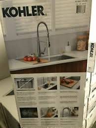 Akdy golden vantage 33 l x 22 w undermount kitchen sink. Kohler 33 X 22 X 9 Top Mount Undermount Single Bowl Kitchen Sink W O Faucet 885612873682 Ebay