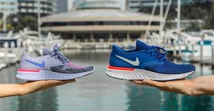 Nike Odyssey React Flyknit 2 Review A Power Combo Of Responsive React Spring And Foot Hugging Flyknit Goodness Best Running Shoes Nike Nike Flyknit