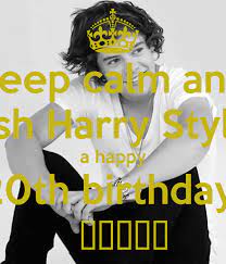 We did not find results for: Keep Calm And Wish Harry Styles A Happy 20th Birthday Poster Kathy Keep Calm O Matic