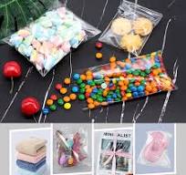 Foska Good Quality Assorted Sizes Plastic Clear Self Sealing OPP Bag for  Packaging Cookies Candy and Products