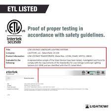 Lightkiwi W9715 300 Watt 12v13v14v15v Multitap Low Voltage Transformer For Landscape Lighting Details C Landscape Lighting Low Voltage Transformer Lighting