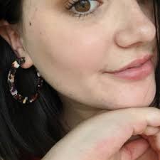 Rainbow Tortoise Hoop Earrings, Lightweight Tortoise Shell Hoop Earrings,  Minimalist Hoop Earrings, Statement Hoop Earrings, Acetate Hoops