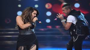 Yo di el primer paso porque es muy tímido. Brian Lanzelotta Y Angela Leiva La Rompieron En El Cantando