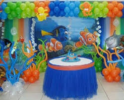 Under The Sea Decoration Ideas Finding Nemo Party Decorations Finding Nemo Birthday Party Nemo Birthday Party
