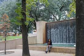 The groom skipped down the aisle. Thanks Giving Square Dallas A Place Of Contemplation Serenity And Gratitude Outside Suburbia Travel