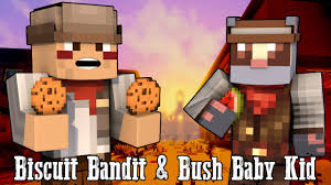 Minecraft Biscuit Bandit The Bush Baby Kid Hunger Games Youtube