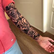 Rose tattoos for men can encompass traditional red designs or little, simple ideas. Full Sleeve Tattoos Ideas Fullsleevetattoos Rose Tattoos For Men Rose Tattoo Sleeve Tattoo Sleeve Designs