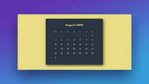 British) is the central aspect of a shift program in change work. Css And Html Calendar Examples To Add To Your Site