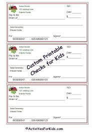 We did our best to bring you only the best. Blank Checks Template Printable Play Checks For Kids