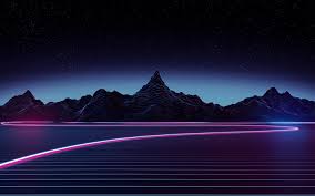 Mejores página para descargar fondos de pantalla full hd, 4k para pc. Download Wallpapers Neon Light 4k Nightscapes Mountains Besthqwallpapers Com Vaporwave Wallpaper 3440x1440 Wallpaper Neon Wallpaper