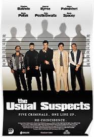 The Usual Suspects Poster The Usual Suspects Movie Kevin Spacey Movies Bryan Singer