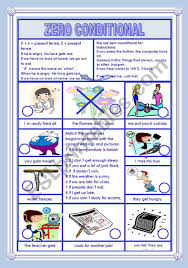 Oct 17, 2010 · conditional sentences in english are used to talk about events and their results. Zero Conditional 2 Pages Esl Worksheet By Freddie