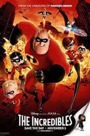Just don't count out this slate of incredible movies in one of film's coolest mediums. The Incredibles Wikipedia