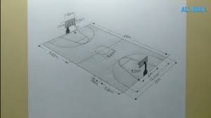 Artikel sangat bagus membantu mereka yang sedang mencari informasi pengecatan lapangan olahraga khususnya lapangan bola basket. Cara Menggambar Lapangan Bola Basket Beserta Ukurannya Youtube