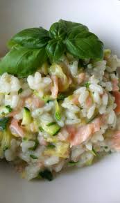 Zucchini Lachs Risotto Rezept Rezepte Lachs Risotto Essensrezepte