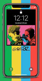 Choose from hundreds of free phone wallpapers. Zooropalg On Twitter In The Honor Of The New Lp By Gorillaz The Now Now Out Today Here Comes A Wallpaper For Your Iphone X 6 Different Colors To Discover Here
