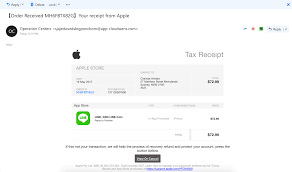 Display your unique qr code where it's easy for customers to see. Your Receipt From Apple Scam 2021 Scam Detector