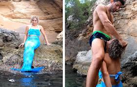 Fucking a Beautiful Mermaid Found by the Beach: Spanish Porn by FapHouse