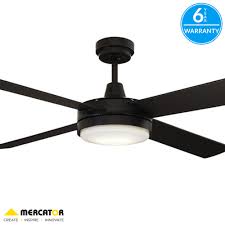 Get the best deals on ceiling fans with light. Mercator Luna Led Black Slimline 52 1300mm Ceiling Fan With Light