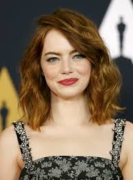 Emma Stone Oval Face Hairstyles Medium Length Hair Styles Hair Styles